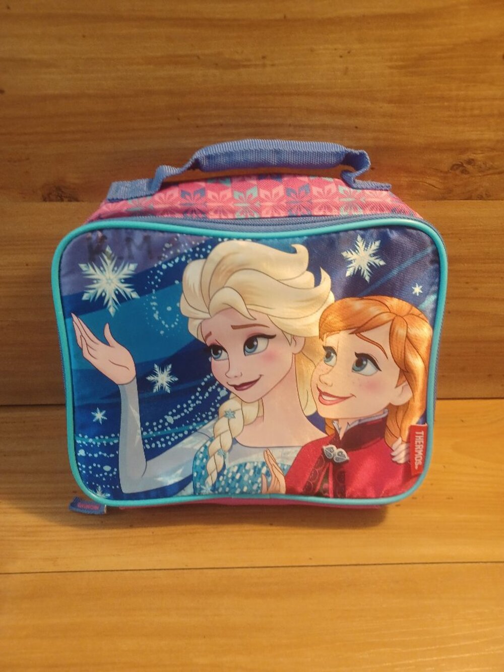 Frozen Girls Lunch Bag Disney Princess Anna & Elsa Insulated Lunch Bag Pink